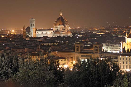 Florenz Nachtaufnahme