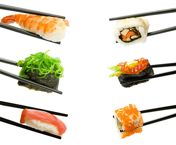 Sushi Auswahl