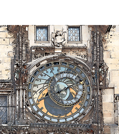 Altstädter Rathaus und Astronomische Uhr