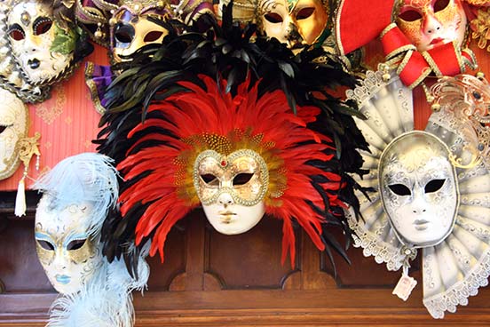 Venzianische Masken